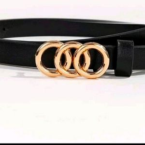 Casual, Metal Buckle Belt.